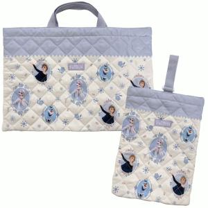 ラプンツェル レッスンバッグ 持ち手付き 巾着 2点 セット ディズニー