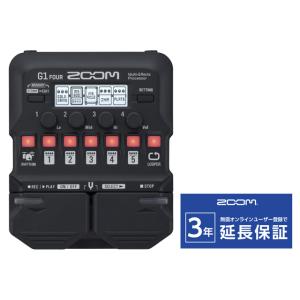 ズーム（zoom） ZOOM G1X FOUR + 純正ACアダプター「AD-16A/D」セット