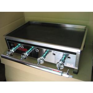 業務用 たこ焼き器 2丁掛 [28穴x2連] (プロパンガス用) : MDS01