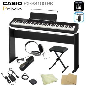 CASIO（カシオ） CS-68P BK 電子ピアノ スタンド PX-S1100/PX-S3100/PX