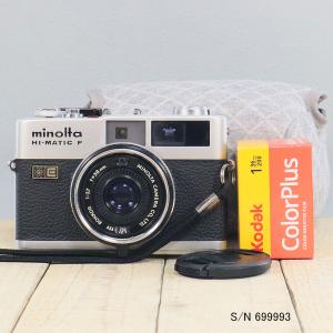 中古】【保証付 】 コニカ KONICA C35 EF S/N 1613036（ケース