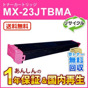 SHARP（シャープ） シャープ対応 リサイクルトナー ブラック MX-23JTBA