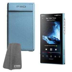 FIIO デジタルオーディオプレーヤー JM21 ブルー (FIO-JM21-L) 《ロゴ