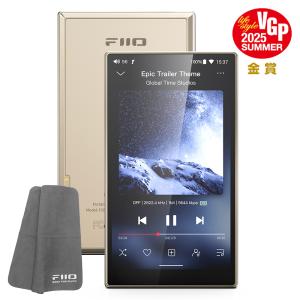 FIIO デジタルオーディオプレーヤー M21 ゴールド + 専用レザーケース