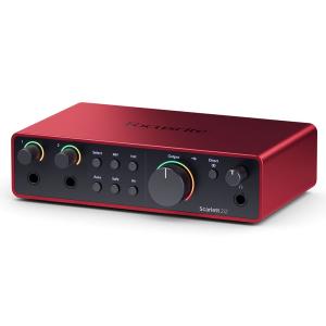 Focusrite オーディオ インターフェイス Scarlett Solo 4th Gen