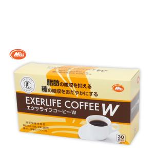 特定保健用食品エクサライフコーヒーW 30包入り 1杯あたり137円 飲み物