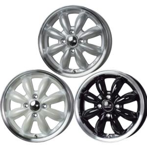 14インチ 4H100 4.5J 4.5J+45 4穴 ホイール 【4本セット 新品】 S-HOLD