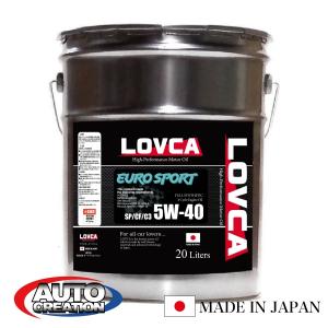 LOVCA エンジンオイル 5W-30 LOVCA RACING 5W-30 20L SN 価格以上の