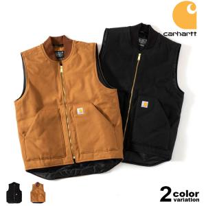 Carhartt（カーハート） ダック ベスト 106676 Relaxed Fit ブラック