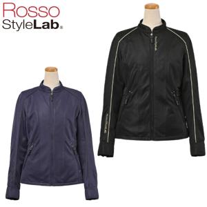 レディースバイクジャケット 革ジャン プロテクター付き 秋冬用 ROSSO