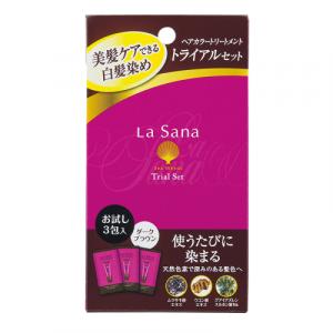 ラサーナ ヘアカラートリートメント ダークブラウン ( 180g )/ 海藻