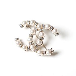 CHANEL（シャネル） ブローチ ココマーク CCマーク ゴールド シルバー