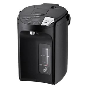 とく子さん 蒸気レスVE電気まほうびん 2.2L タイガー アーバンブラック