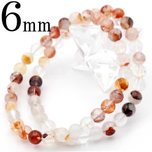 Lucky365 H&E ピンクファイアーアゼツライト ブレスレット 8mm