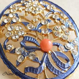 血赤珊瑚 ちあかさんご ブローチ 小花 シルバー ナチュラルコーラル