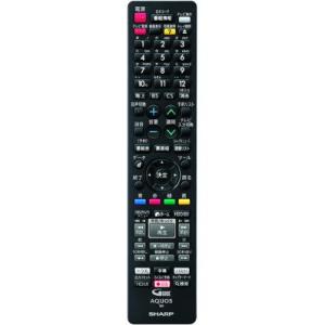 おっつん】液晶テレビ シャープ 2017年製 LC-50U45 リモコン おっつん