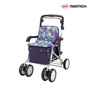 マキテック シルバーカー ボックスタイプ ノーブル 緑チェック ENB