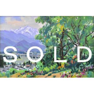 小林和作 「紀州の海」風景画 油彩F10号 真作保証 東京美術倶楽部