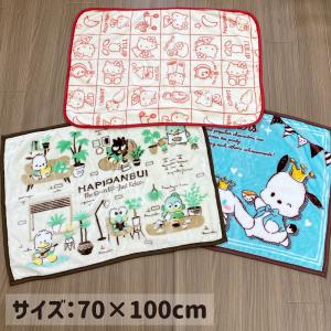 sanrio（サンリオ） ハーフ毛布 ハーフケット 毛布 あったか毛布