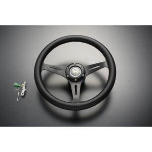 ナルディ クラシック タイプ ステアリング 35パイ ブラック : エス