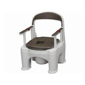 ラフィーネ プラスチック便座タイプ モカブラウン PN-L30201B ポータブルトイレ＜座楽＞ラフィーネ｜排泄用品｜介護用品・設備