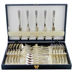LUCKY WOOD（ラッキーウッド） カトラリーセット ナイフ フォーク