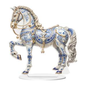 ユニコーン ペガサス 馬のオブジェ 置物 ゴールド 風水 金運 縁起物