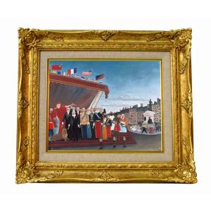 世界の名画 ロートレック ムーランルージュの英国紳士 ジクレー