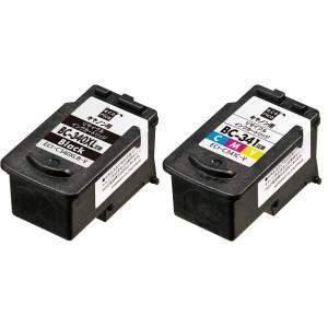 インクのチップス キャノン プリンターインク BC-340XL+BC-341XL