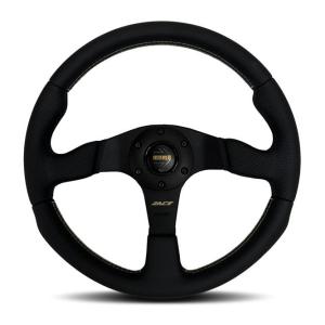 MOMO（モモ） ステアリング TREK R 350mm トレックR ブラックレザー T
