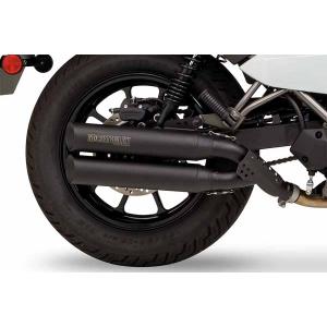 MORIWAKI モリワキ Slip-On Exhaust CROSS TWIN ブラック ELIMINATOR