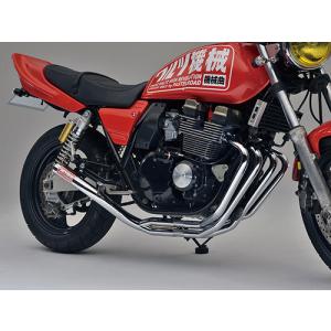 ワルツ機械曲げマフラー ブラック CBX400F パステルロード 【送料無料
