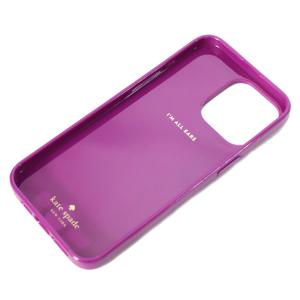 ケイトスペード】ダークラズベリー バンカーリング付 iPhone15ケース