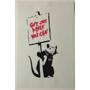 Banksy バンクシー KEEP IT REAL WCP リプロダクション シルク