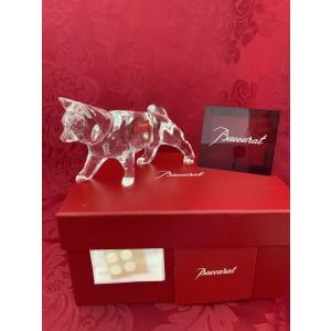 バカラ（Baccarat） 置物 ホエール くじら クリスタル ブルー フィギュ