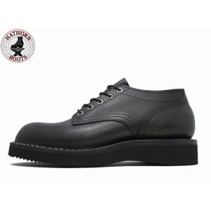 MADE IN USA ハソーン オックスフォード ブラック ラフアウト スエード