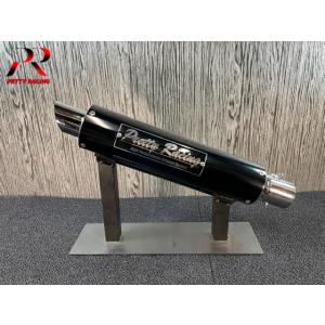 PRETTY RACING製 50.8π ステンレスサイレンサー タイプ1 プレート付