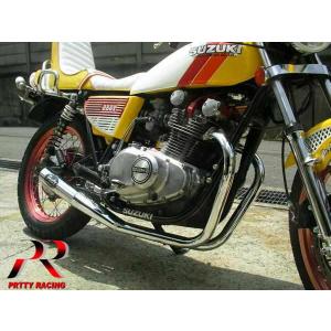 TOP MODA】 GS400 塾長管 ブラック 旧車 マフラー : エーシーピー二輪