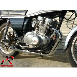 SUZUKI GSX250E ザリ 【忍】 サイドクロス管 マフラー メッキ