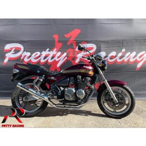 プリティ― KAWASAKI ゼファー400 新品 ガニマタ ブレット管 マフラー