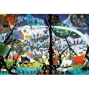 ジグソーパズル 300ピース 藤城清治 こびとの楽園 (26x38cm) 300-216