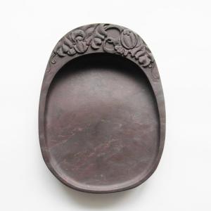 端渓硯 老坑 約4吋 104×69×19mm 一点物 すずり : 書道用品 緑風店