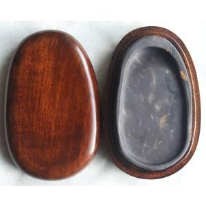 端渓硯 老坑 約4吋 104×69×19mm 一点物 すずり : 書道用品 緑風店