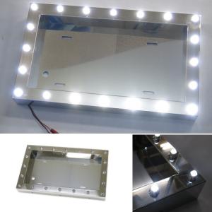 ジェットイノウエ 中型LEDパイロットナンバープレート枠 字光式対応