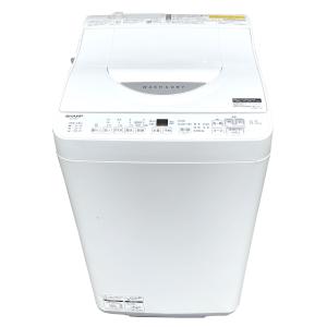 SHARP（シャープ） 洗濯機 穴なし槽 7kg 2020年製 ES-GE7D ホワイト系