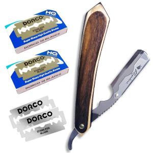 プロ理容師監修 カミソリ メンズ 替刃40刃付き Kazakiri プラネット