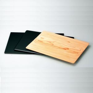 茶道具 薄板 花入用敷板 花台 三枚組敷板 矢筈 真塗り 本漆塗り 中村