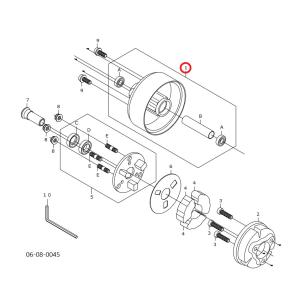 スペシャルパーツ武川 06-08-0045 SP武川製 リアドラムブレーキ用
