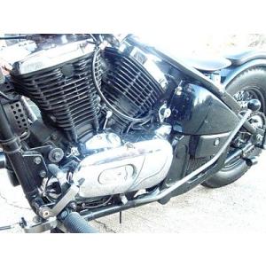 Garage T＆F ガレージ ベントマフラー タイプ1 カラー：ブラック