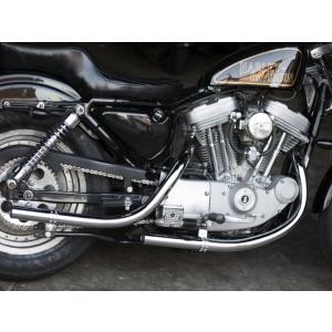 Motor Rock モーターロック オールドスタイル手曲げマフラー スポーツ